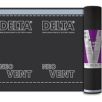 delta-neo vent plus с самоклеящейся лентой диффузионная мембрана 1,5х50м