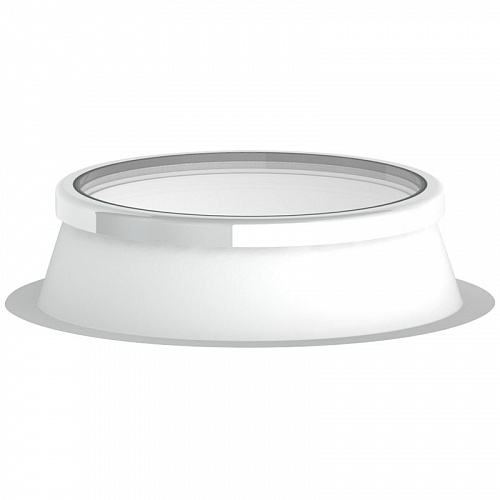 Зенитный фонарь круглый F100 Lamilux со стеклопакетом (без открывания)