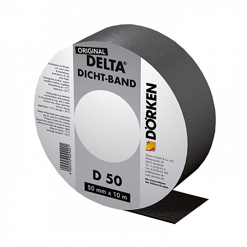 DELTA-DICHT-BAND D 50 уплотнительная лента под контробрешётку 0,05х10м