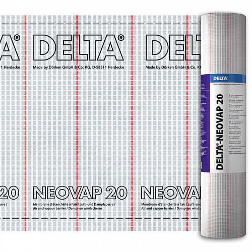 DELTA-NEOVAP 20 пароизоляционная пленка 1,5х75 м 
